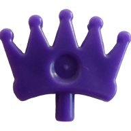 Lego diadém, tmavě fialová (93080m DARK PURPLE)